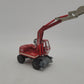 NZG 162 1:50 Scale Red O & K MH4 Mobile Wheel Excavator Die Cast Model EX/Box