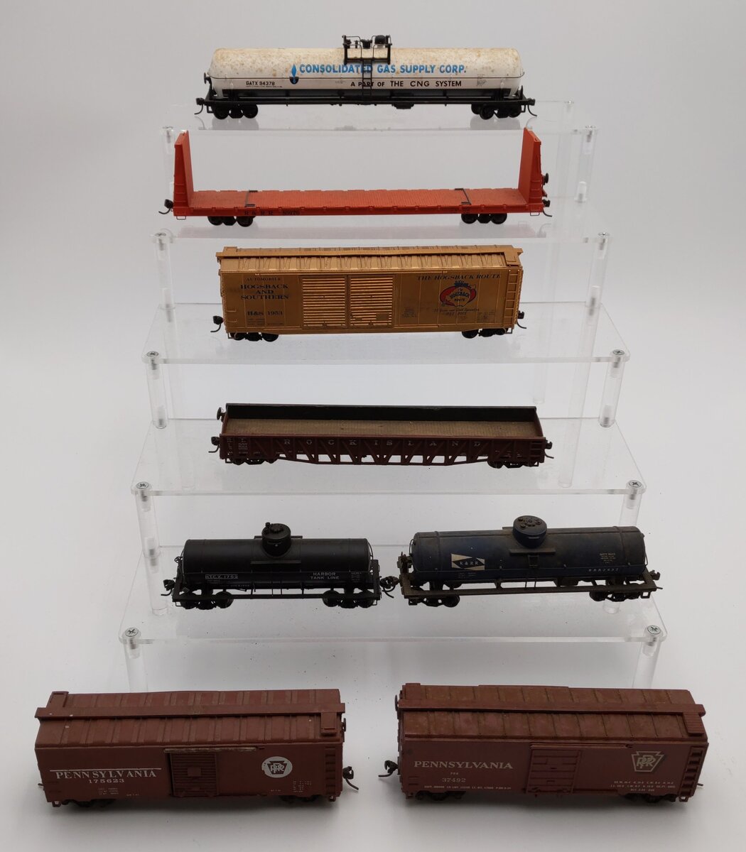 Accurail & Other HO Assorted Freight Cars [8] VG