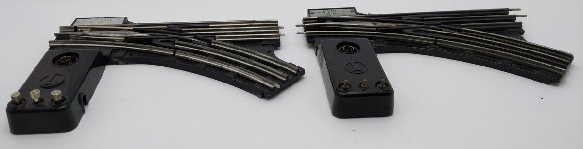 Lionel O22 Vintage O Right-Hand & Right-Hand Remote Control Switches (Pair of 2) VG