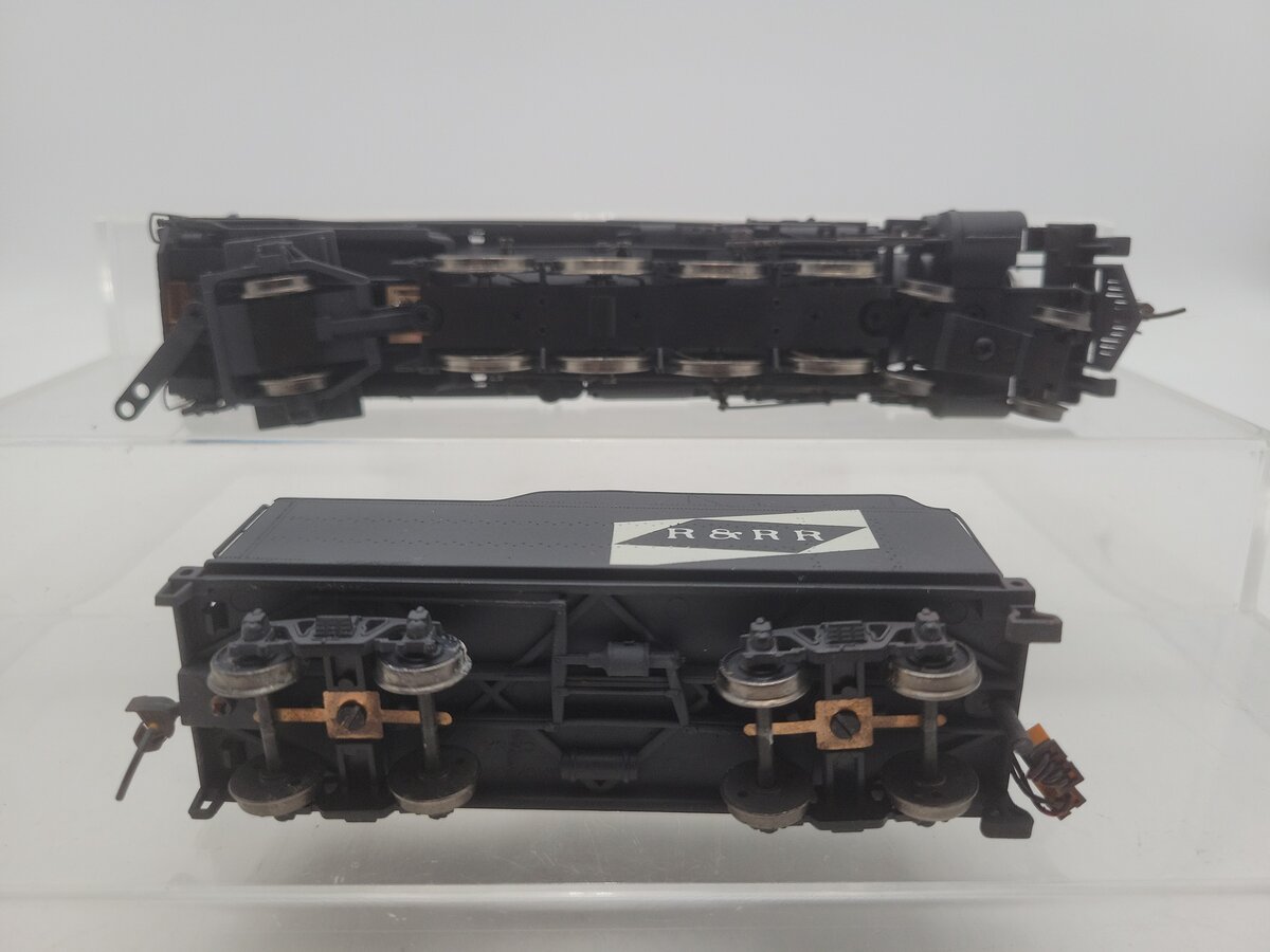 Bachmann HO Scale CUSTOM Rutland & Rock Ridge Steam Locomotive & Tender #119