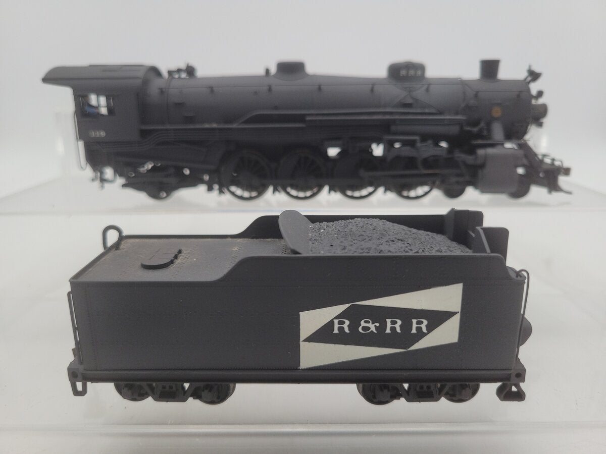 Bachmann HO Scale CUSTOM Rutland & Rock Ridge Steam Locomotive & Tender #119