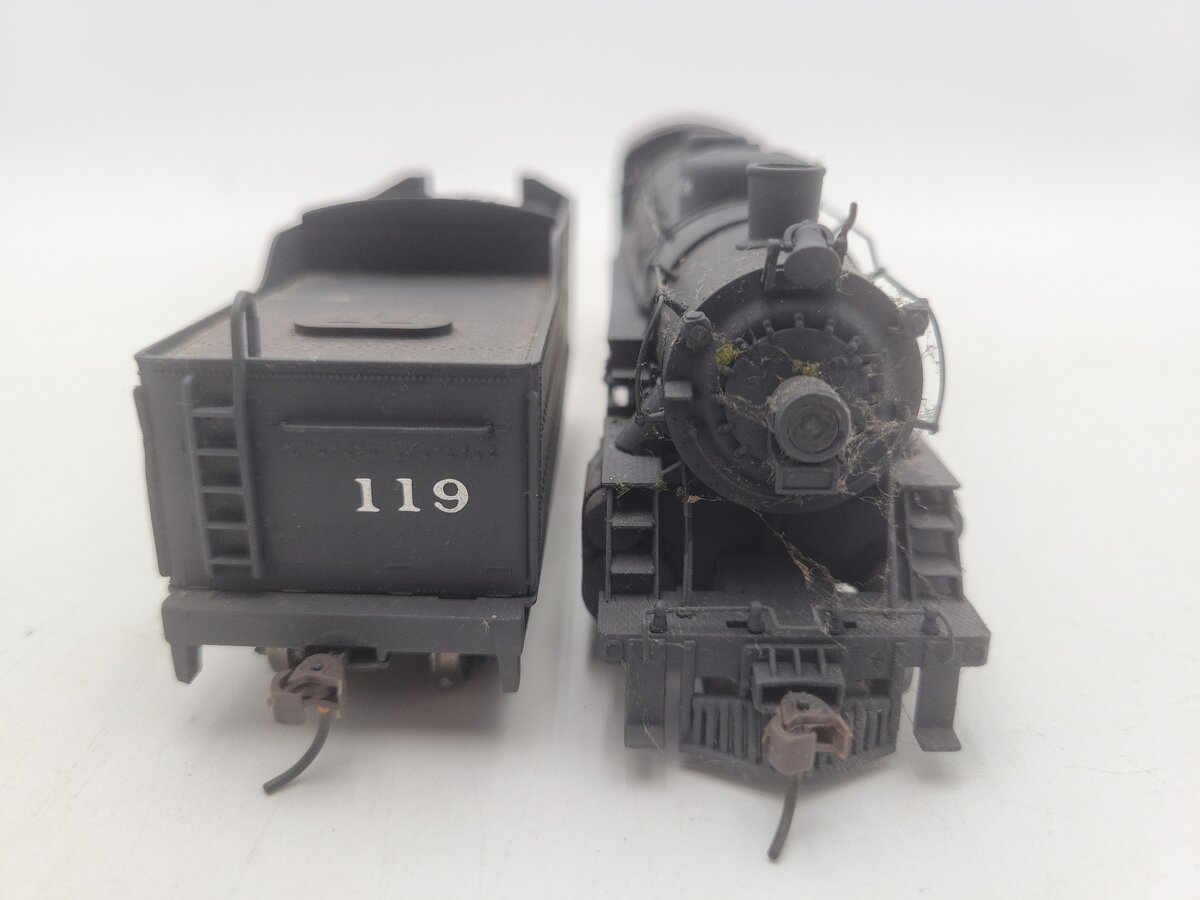 Bachmann HO Scale CUSTOM Rutland & Rock Ridge Steam Locomotive & Tender #119