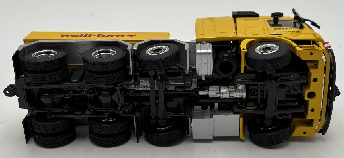 WSI 01-1018 1:50 Welti Furrer - Mercedes Actros Tractor with Ballast Box LN/Box
