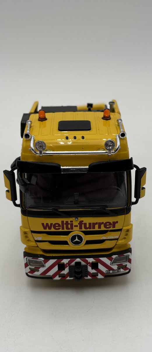 WSI 01-1018 1:50 Welti Furrer - Mercedes Actros Tractor with Ballast Box LN/Box