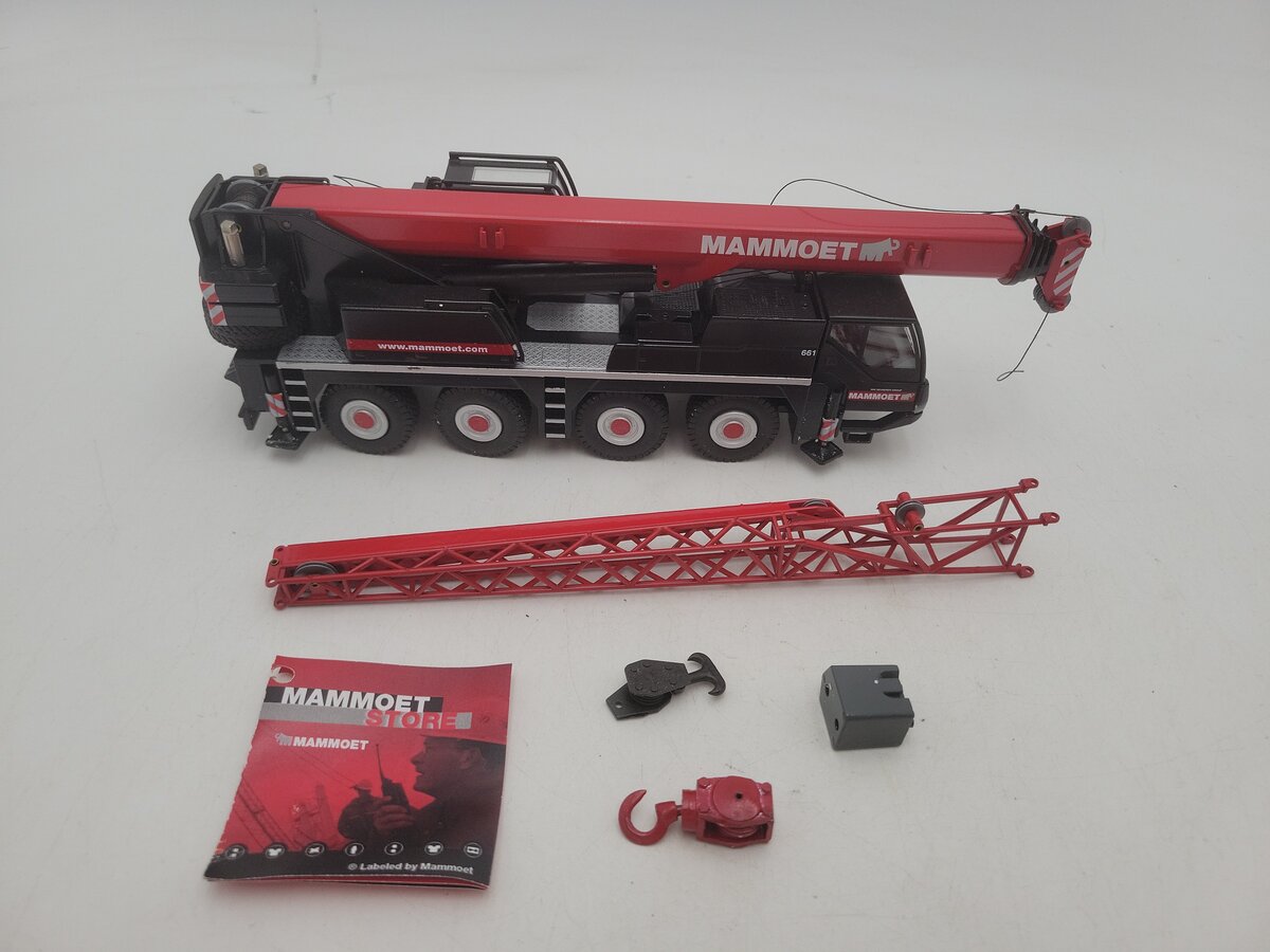 Conrad 110097 1:50 Scale Mammoet LTM 1060/2 Telescopic Crane Die Cast Model EX/Box