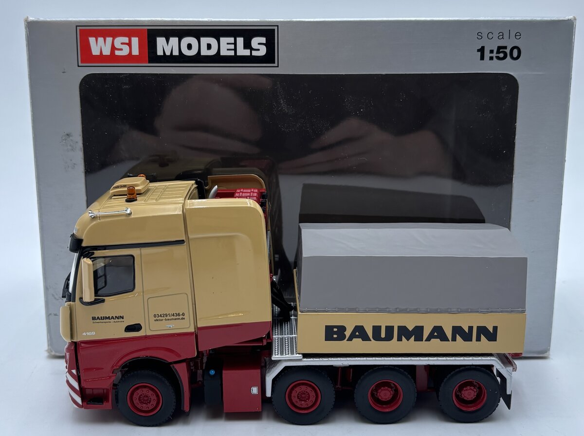 WSI 01-2006 1:50 Baumann Mercedes Benz Actros MP4 Big Space 8x4 LN/Box