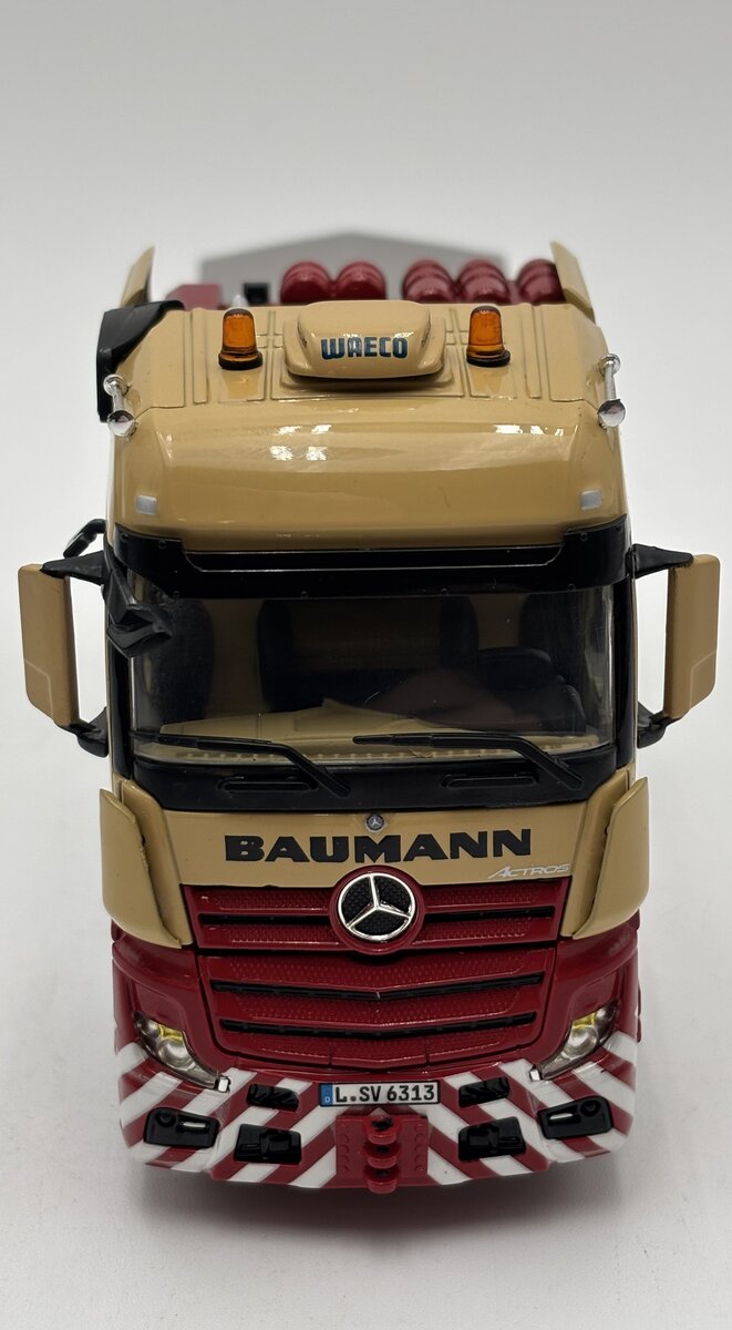WSI 01-2006 1:50 Baumann Mercedes Benz Actros MP4 Big Space 8x4 LN/Box