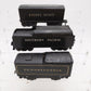 Lionel & Marx Vintage Steam Tenders: 1001T, PRR, & 242T [3] EX