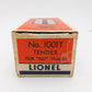 Lionel & Marx Vintage Steam Tenders: 1001T, PRR, & 242T [3] EX