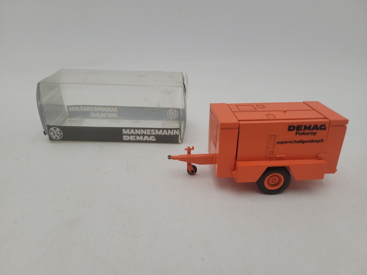 NZG 202 1:50 Scale SC 10 DS Orange Demag Pokorny Compressor Diecast Model EX/Box