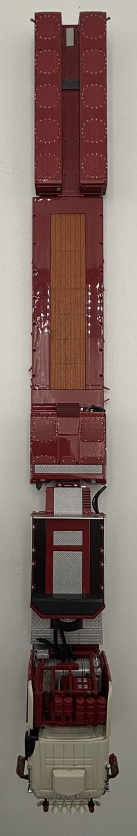 WSI 01-2741 1:50 Chris Bennett MB Arocs MP4 Big Space SLT 8x4 + Low Loader LN/Box