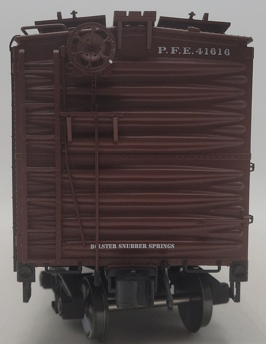 AMS AM32-503 G Scale Narrow Gauge PFE Double Herald Refrigerator Car #41616 EX/Box