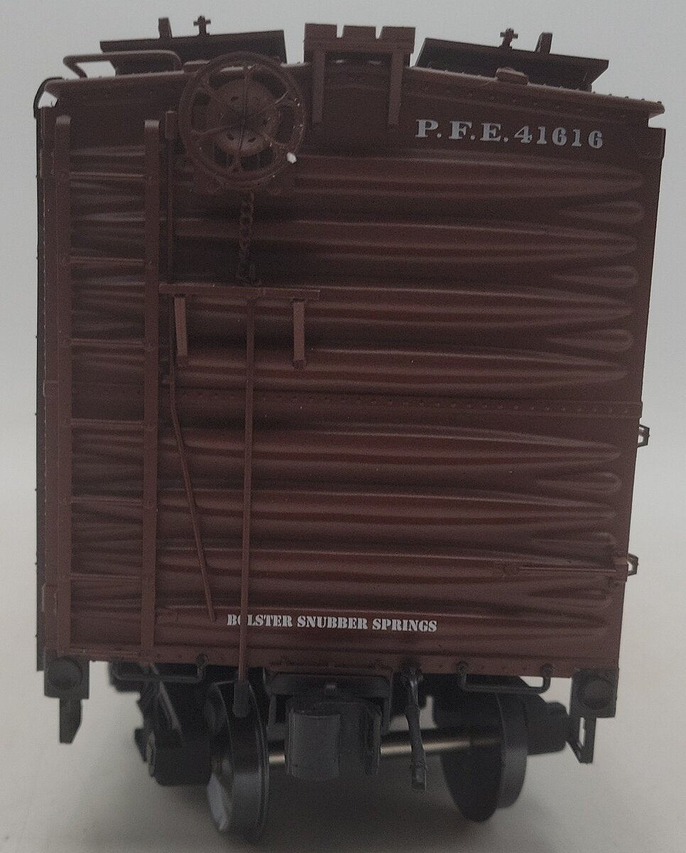 AMS AM32-503 G Scale Narrow Gauge PFE Double Herald Refrigerator Car #41616 EX/Box