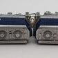 Athearn HO Scale EMD F59PHI AA Diesel Locomotive Set #484 #485 - Custom