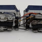 Athearn HO Scale EMD F59PHI AA Diesel Locomotive Set #484 #485 - Custom