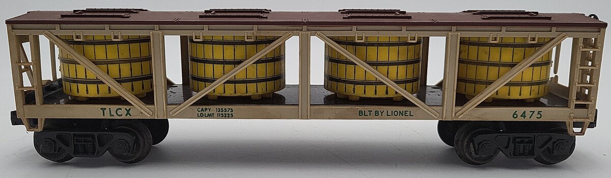Lionel 6-39478 O Gauge Pickles Vat Car #6475 PWC VG