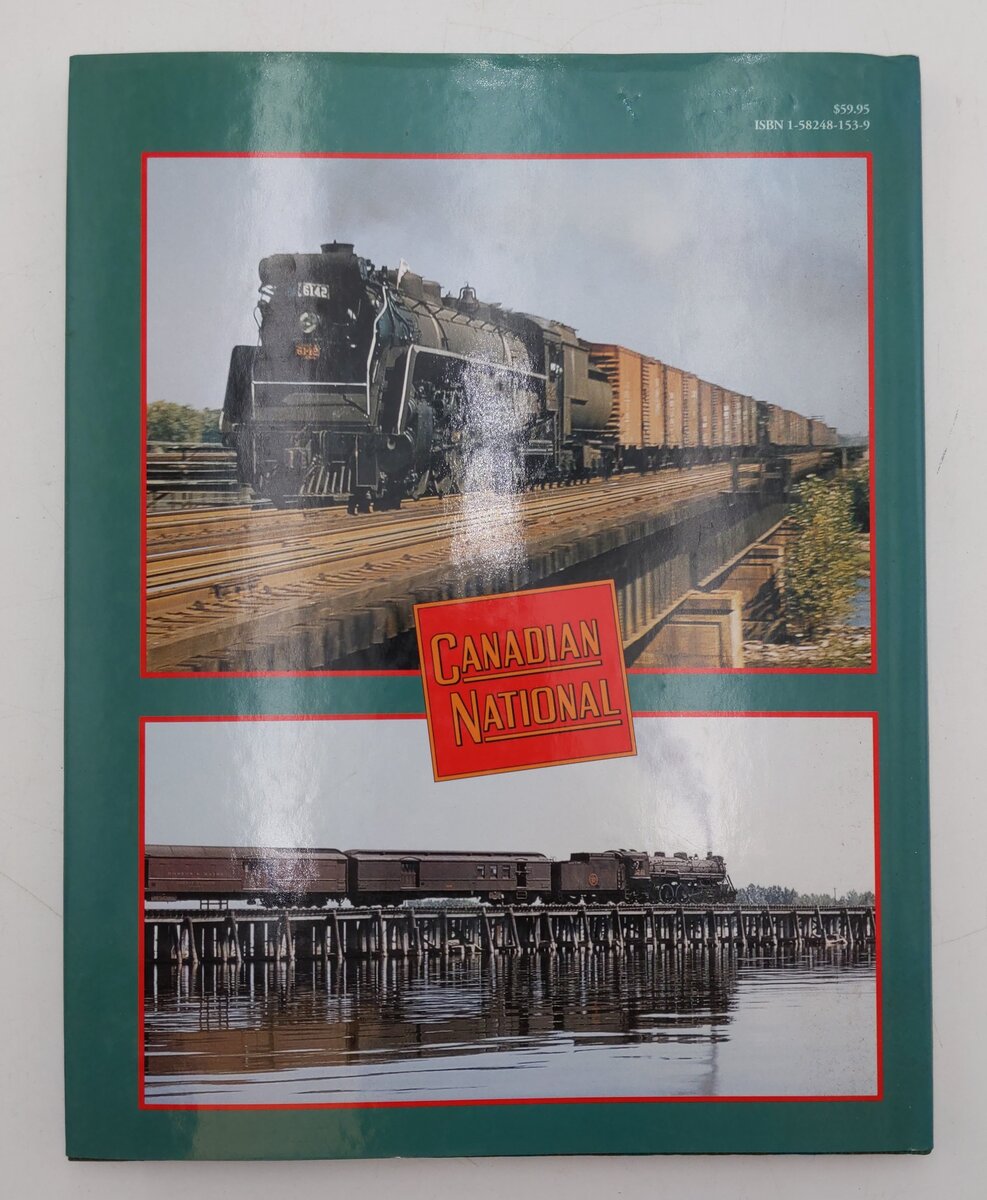 Canadian National Steam In Color Vol.1 Hardcover Book By Kevin J. Holland VG