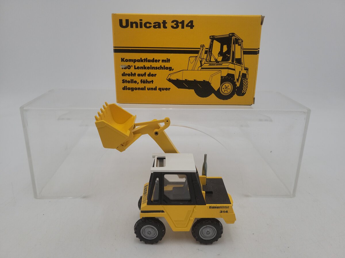 NZG 291 1:35 Scale Kramer Allrad Unicat 314 All Wheel Steer Loader Die Cast EX/Box