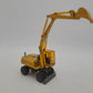 Conrad 2817 1:50 Scale Yellow Zeppelin ZM 15 Wheeled Mobile Excavator Diecast EX/Box