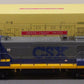 Aristo-Craft 22128 G Scale CSX GE U25B Diesel Locomotive #3416/Box
