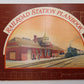 Railroad Station Planbook Book By Harold A. Edmonson and Richard V Francaviglia VG