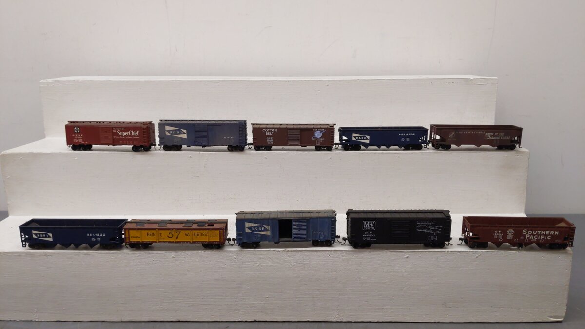 Varney, Mantua & Other CUSTOM HO Scale Assorted Freight Cars: 275169, 64812 [10]