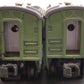 Lionel 2402 Vintage O Lionel Lines Green/Gray "Chatham" Pullman Car (2) VG