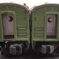 Lionel 2402 Vintage O Lionel Lines Green/Gray "Chatham" Pullman Car (2) VG