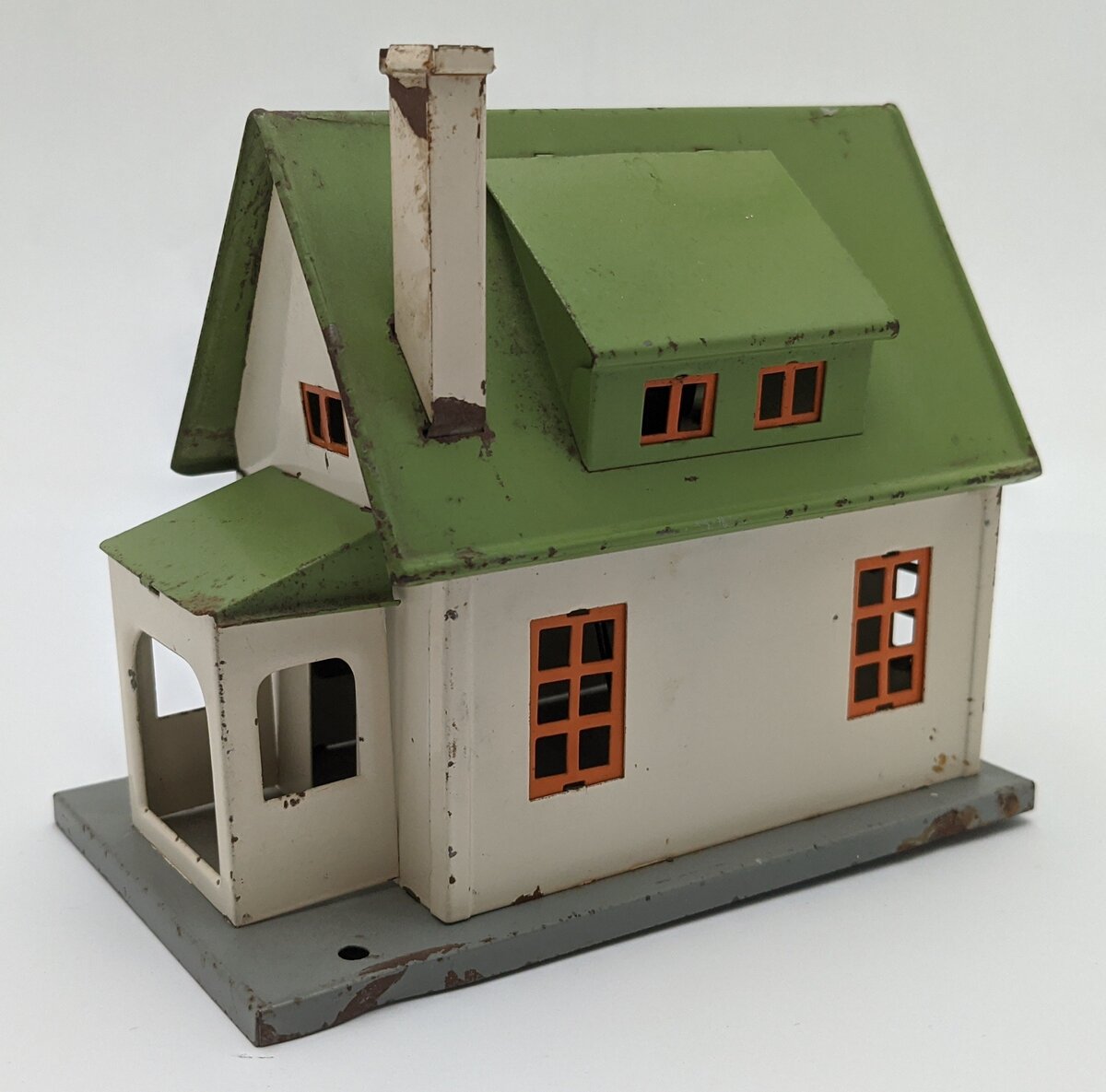 Lionel 184 Vintage O Prewar Illuminated Tinplate Bungalow VG