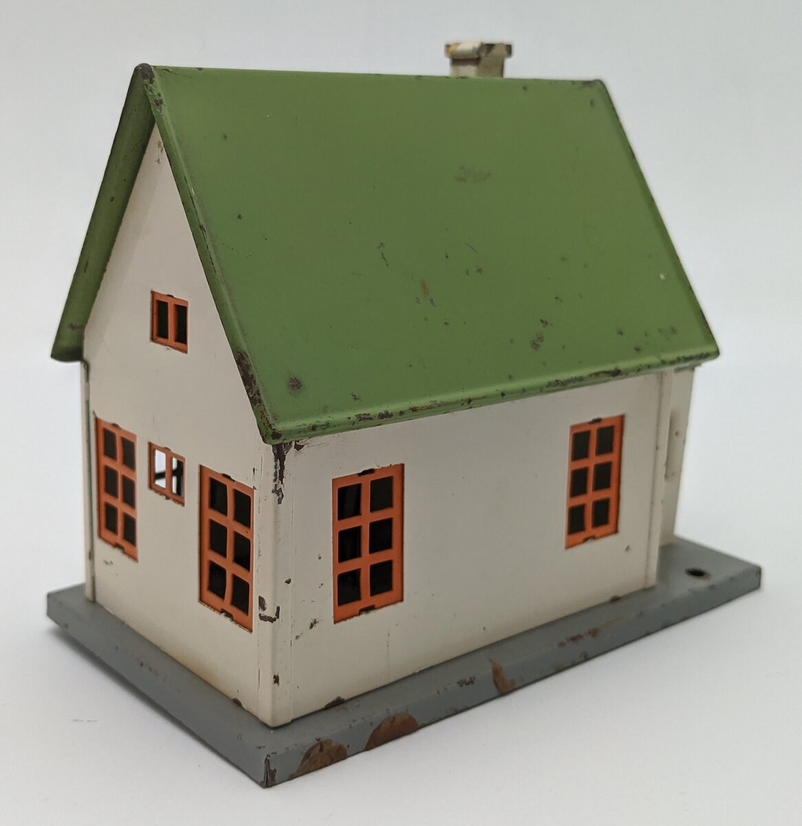 Lionel 184 Vintage O Prewar Illuminated Tinplate Bungalow VG