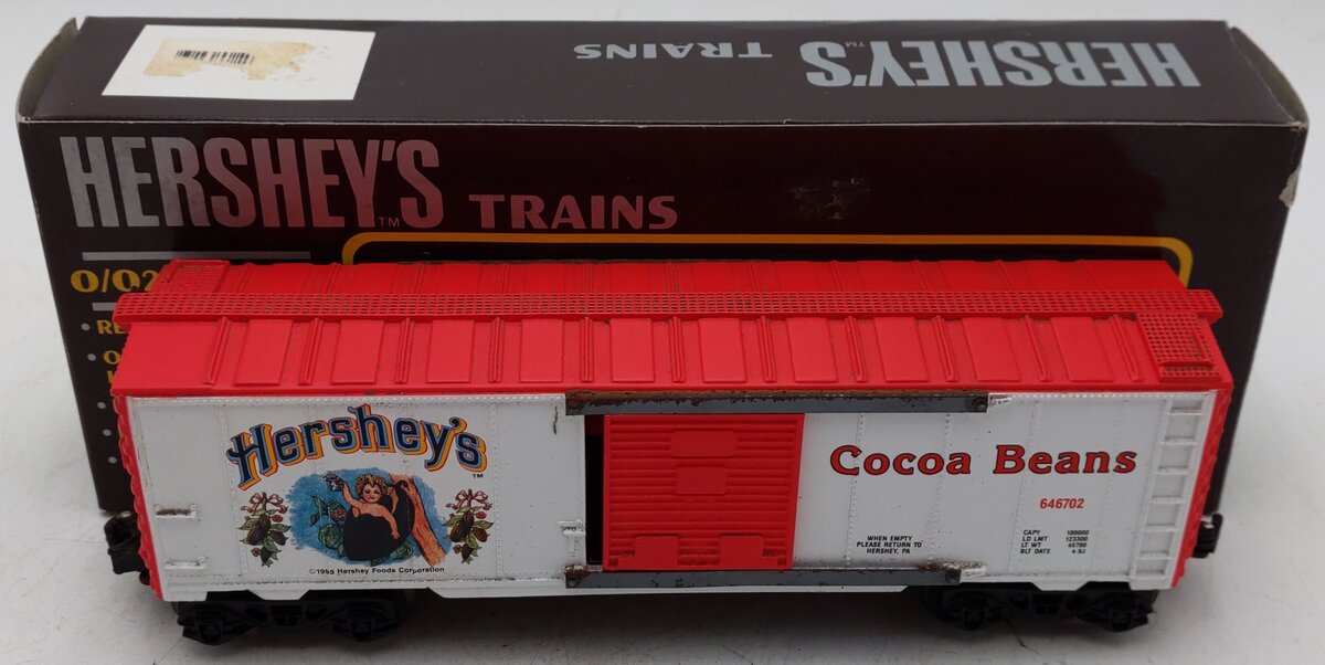 K-Line K-646702 Hershey's Cocoa Bean Boxcar VG/Box