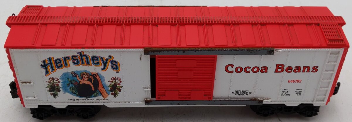 K-Line K-646702 Hershey's Cocoa Bean Boxcar VG/Box
