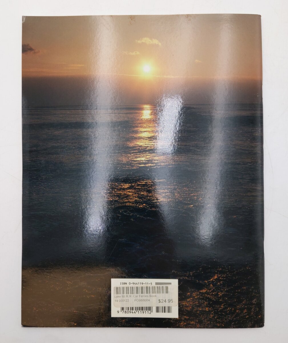 Lake Michigan's Railroad Car Ferries Paperback Book By Karl Zimmermann EX