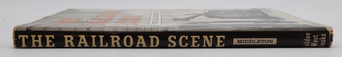 The Railroad Scene Hardcover Book By William D Middleton