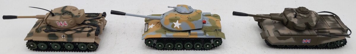Corgi 1:48 Assorted Tanks Centurion MK III, M60 AI Medium Tank, Tiger 1 [3] EX