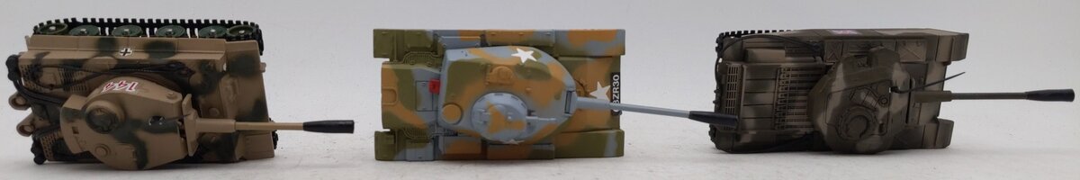 Corgi 1:48 Assorted Tanks Centurion MK III, M60 AI Medium Tank, Tiger 1 [3] EX