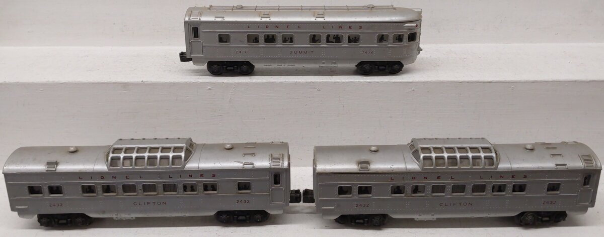 Lionel Vintage O Lionel Lines Passenger Cars 2432, 2436 [3]