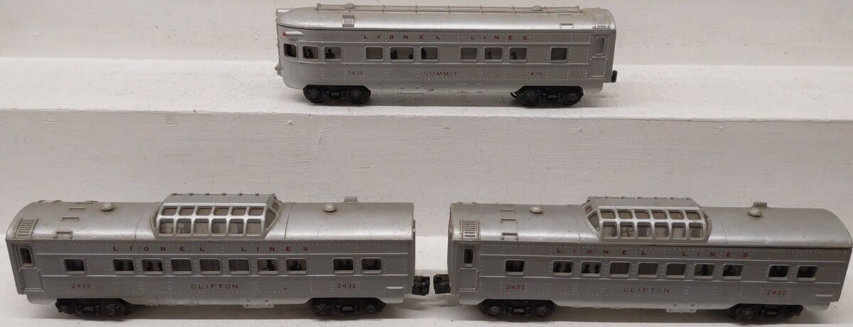 Lionel Vintage O Lionel Lines Passenger Cars 2432, 2436 [3]