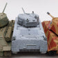 Corgi 1:48 Assorted Military Tanks Sherman, King Tiger, T34 Medium Tank [3] EX