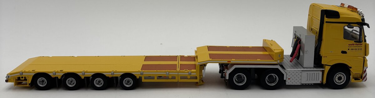 WSI 01-2624 1:50 Welti-Furrer - Mercedes-Benz Arocs MP4 Stream Space Tractor LN/Box