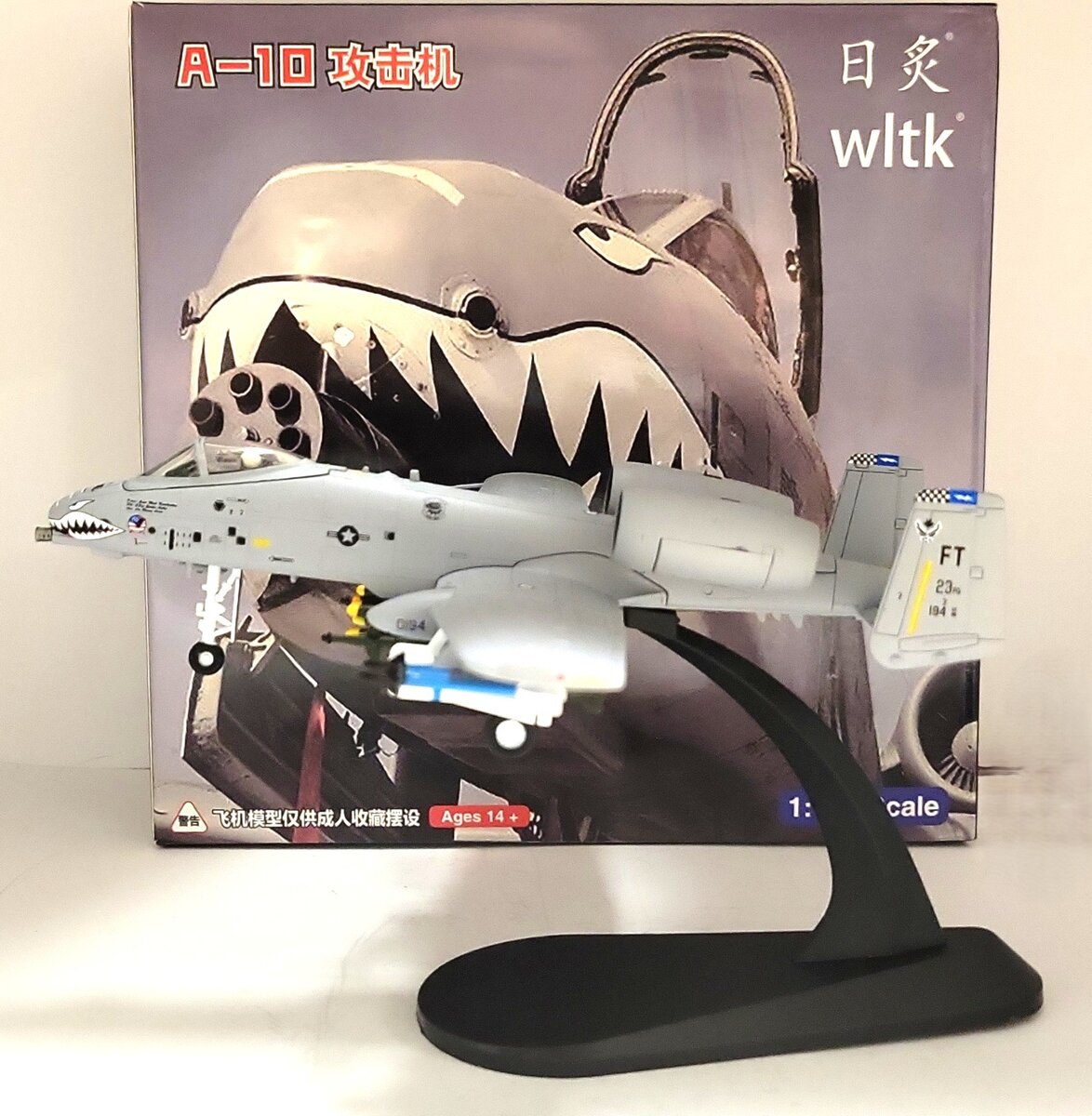 WLTK A-10A 1:100 Die-Cast 
