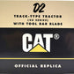 SpecCast CUST-782 1:16 Die-cast CAT D2 Track-Type Tractor w/ Tool Bar Blade EX/Box