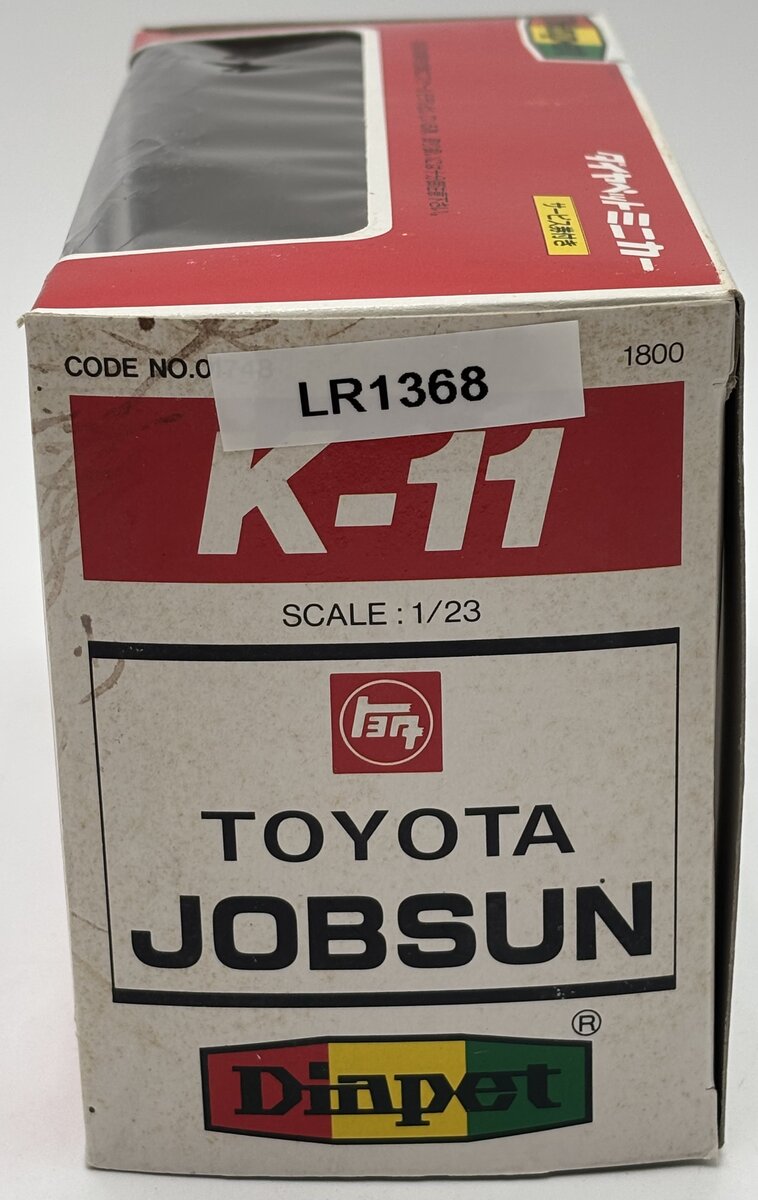 Yonezawa Toys 014-01748 1:23 K-11 Toyota Jobsun LN/Box