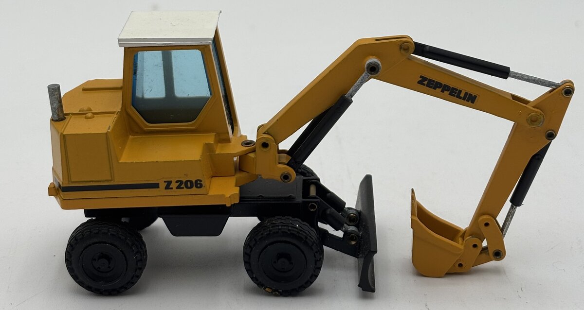 NZG 257 1:50 Scale Zeppelin-Kompaktbagger Z 206 M Mini Excavator Die-Cast Model EX/Box