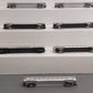 Bachmann & Other HO Scale Assorted Silver Passenger Cars [7] VG