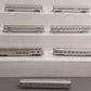 Bachmann & Other HO Scale Assorted Silver Passenger Cars [7] VG