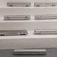 Bachmann & Other HO Scale Assorted Silver Passenger Cars [7] VG