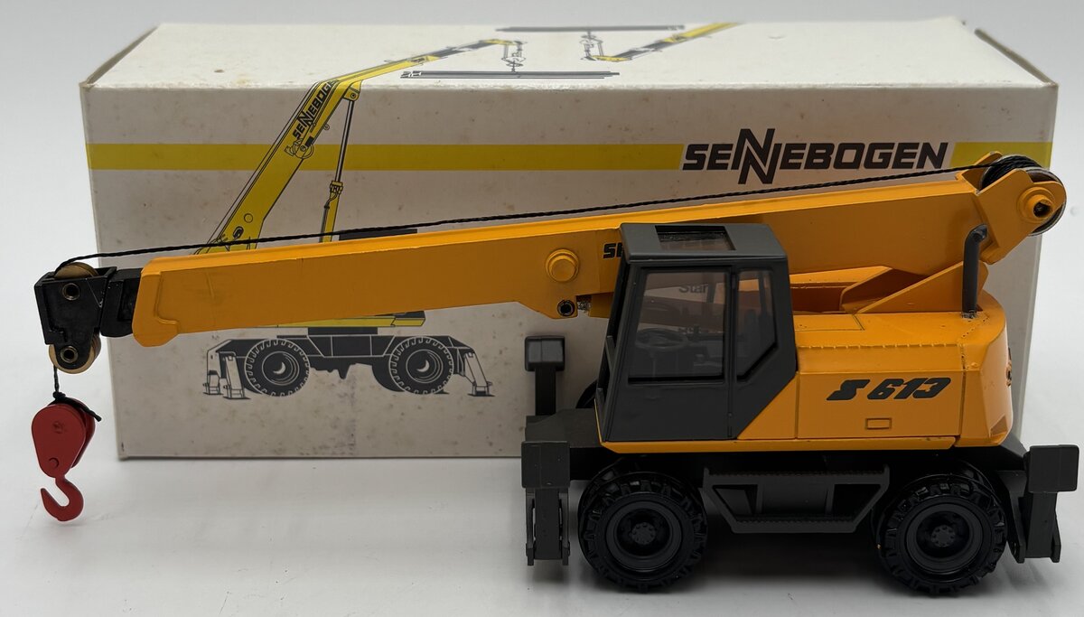 NZG 392 1:50 Sennebogen 613M Mobile Telescopic Crane EX/Box