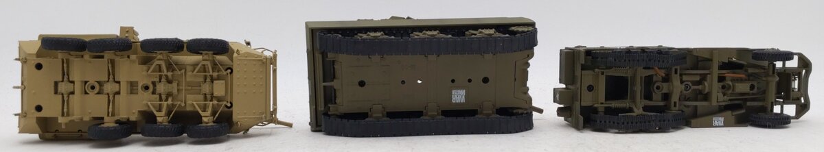 War Master 1:48 Assorted Tank Cars M16 Motor Carriage, M-10, M2 Bradley [3] EX