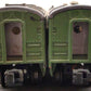 Lionel Vintage O Gauge Postwar Green/Gray Passenger Cars: 2401, 2402 [2]